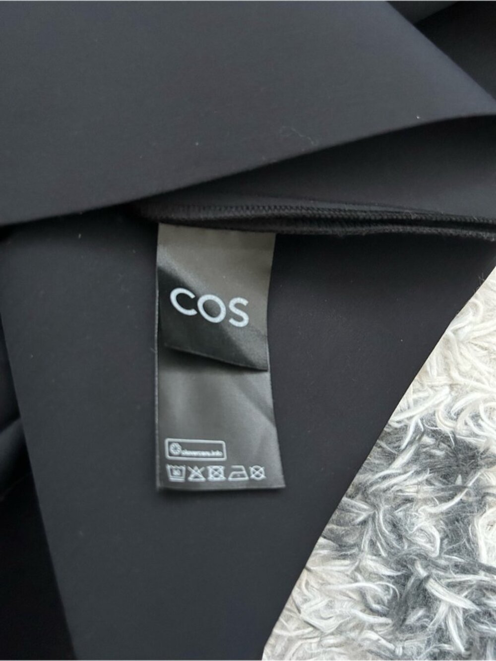 COS Pleated Bandeau Mini Dress - Picture 6 of 7